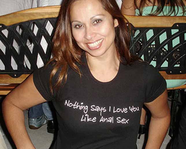 Anal Sex Words of Wisdom Nothing says I love you like anal sex
